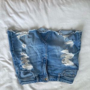 Hollister Jean skirt